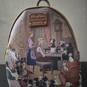 Loungefly Disney Parks 101 Dalmatians Scene Mini Backpack. Limited
